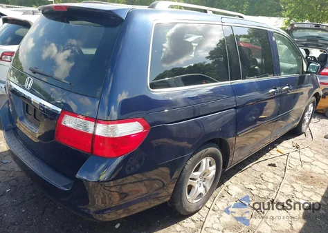 2006 Honda Odyssey Ex-L z USA, uszkodzony, nr VIN 5FNRL386X6B053324